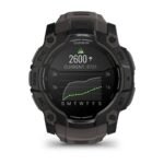Garmin Instinct 3 – 50 mm AMOLED Black met charcoal band watch - Image 8