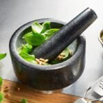 GEFU 35300 Mortar and Pestle Black, Stainless Steel Granite, Stainless Steel - Image 5