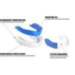 Gel Mouthguard + Box - White and Blue | GelTech - Image 3