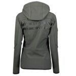 Geographical Norway Reine Gray/Black Lady 007 womens softshell jacket (WU6099F/GN Grey/Black) - Image 2