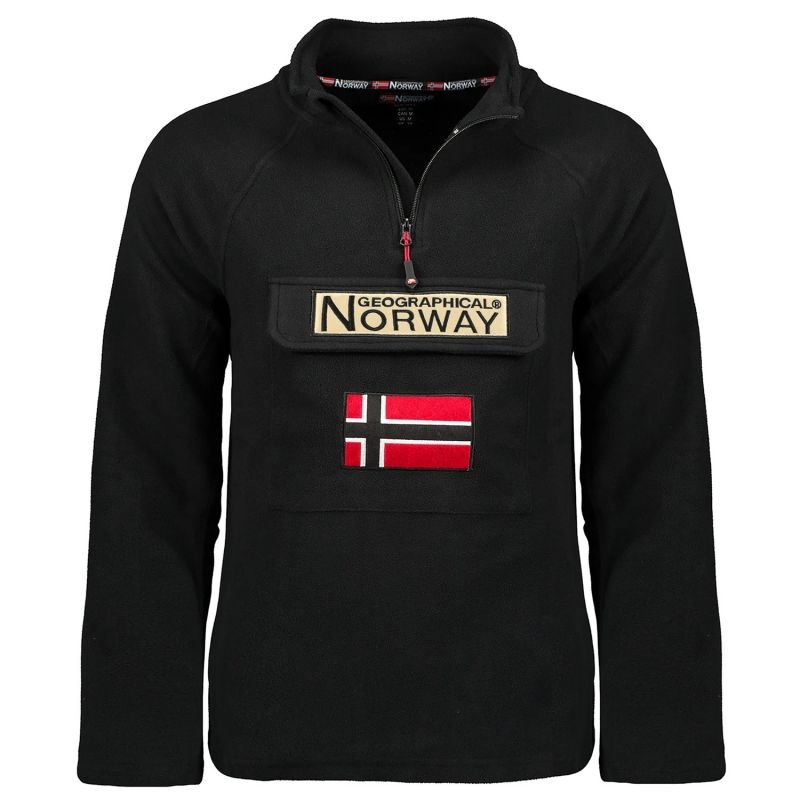 lupin-wear-ca-geographical-norway-tymclass-hz-w-ww3180f-gno-black-sweatshirt-1432375 Geographical Norway Tymclass HZ W WW3180F/GNO Black sweatshirt - Image 1