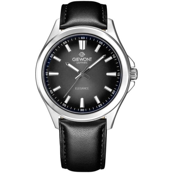 Giewont Elegance Sapphire Black Mens Watch GW5160-A2