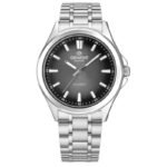 Giewont Elegance Sapphire Silver Black Mens Watch GW5160-B2