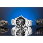 Giewont Elegance Sapphire Silver Black Mens Watch GW5160-B2 - Image 5