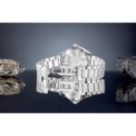 Giewont Elegance Sapphire Silver Black Mens Watch GW5160-B2 - Image 6