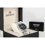 Giewont Elegance Sapphire Silver Black Mens Watch GW5160-B2 - Image 7
