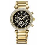 Giewont Sapphire Gold Black Womens Watch GW3380-B3