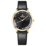 Giewont Sapphire Gold Black Womens Watch GW4130-A4