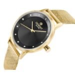 Giewont Sapphire Gold Black Womens Watch GW4130-B3 - Image 2
