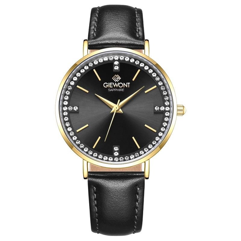lupin-wear-ca-giewont-sapphire-gold-black-women-s-watch-gw5390-a4-2156726 Giewont Sapphire Gold Black Womens Watch GW5390-A4 - Image 1