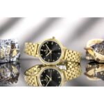 Giewont Sapphire Gold Black Womens Watch GW7370-B4 - Image 6
