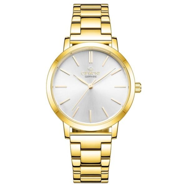 Giewont Sapphire Gold Silver Womens Watch GW2360-B2