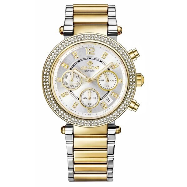 Giewont Sapphire Gold Silver Womens Watch GW3380-B4