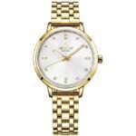 Giewont Sapphire Gold Silver Womens Watch GW7370-B2