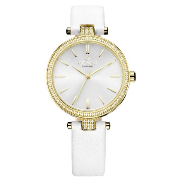 Giewont Sapphire Gold Silver Womens Watch GW9890-A2