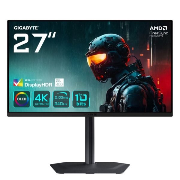 GIGABYTE OLED MONITOR 27" MO27U2 240Hz