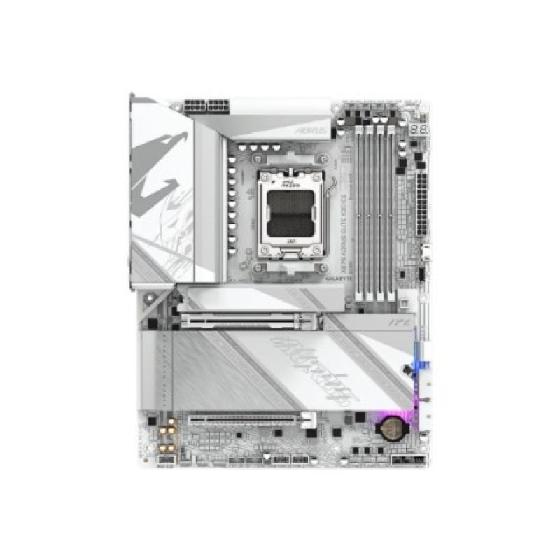 lupin-wear-ca-gigabyte-x870-aorus-elite-x3d-ice-amd-x870-socket-am5-atx-2899721 GIGABYTE X870 AORUS ELITE X3D ICE AMD X870 Socket AM5 ATX - Image 1