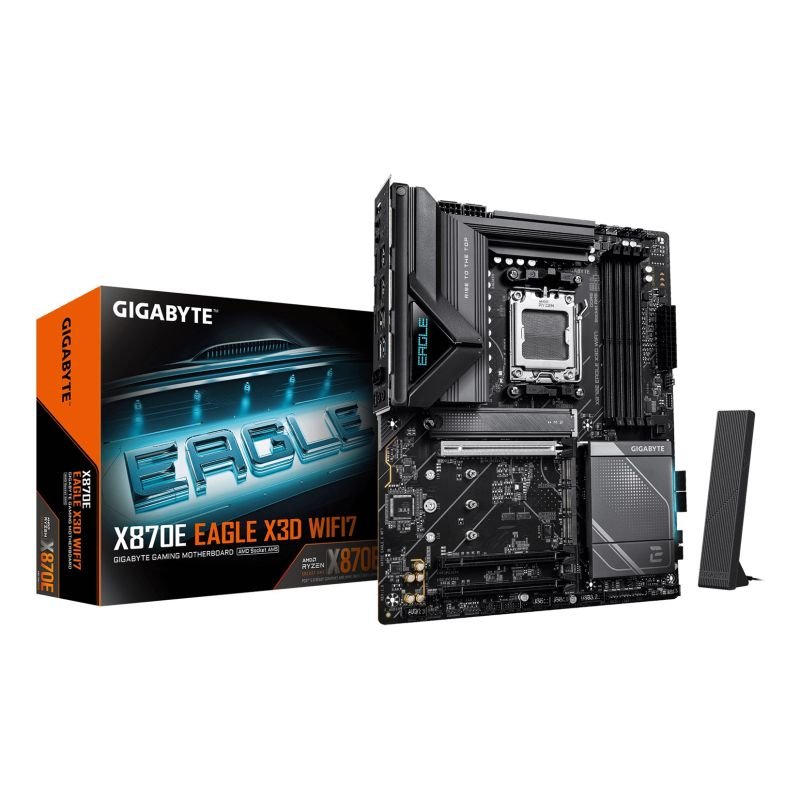 lupin-wear-ca-gigabyte-x870e-eagle-x3d-wifi7-amd-x870e-socket-am5-atx-2899735 GIGABYTE X870E EAGLE X3D WIFI7 AMD X870E Socket AM5 ATX - Image 1