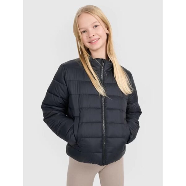 Girls down jacket with synthetic filling 4F 4FJWSS25TDJAF515-20S