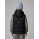 Girls hooded vest 4F 4FJRSS26TVJAF355-20S - Image 2