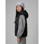 Girls hooded vest 4F 4FJRSS26TVJAF355-20S - Image 4