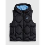 Girls hooded vest 4F 4FJRSS26TVJAF355-20S - Image 7