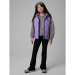 Girls hooded vest 4F 4FJRSS26TVJAF355-51S - Image 3