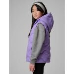 Girls hooded vest 4F 4FJRSS26TVJAF355-51S - Image 4