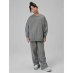 Girls loose sweatshirt without hood 4F 4FJRSS26TSWSF2624-25M - Image 3