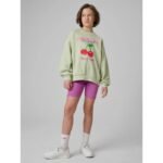Girls loose sweatshirt without hood 4F 4FJRSS26TSWSF2903-47S - Image 6