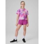 Girls quick-drying sports T-shirt 4F 4FJRSS26TFTSF2394-90A - Image 3