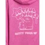 Girls sweatshirt with hood, open, 4F 4FJRAW25TSWSF2439-54S - Image 8
