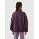 Girls sweatshirt without zipper, without hood 4F 4FJRSS25TSWSF2058-50S - Image 3