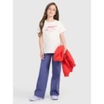 Girls wide-leg sweatpants 4F 4FJRAW25TTROF1598-33S