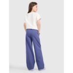 Girls wide-leg sweatpants 4F 4FJRAW25TTROF1598-33S - Image 3