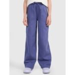Girls wide-leg sweatpants 4F 4FJRAW25TTROF1598-33S - Image 4