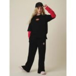 Girls wide-leg sweatpants 4F 4FJRSS26TTROF1870-20S