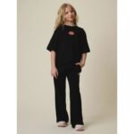 Girls wide-leg sweatpants 4F 4FJRSS26TTROF1870-20S - Image 5