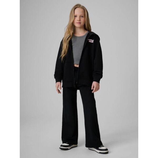 Girls wide-leg sweatpants 4F 4FJRSS26TTROF1918-20S