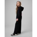 Girls wide-leg sweatpants 4F 4FJRSS26TTROF1918-20S - Image 4