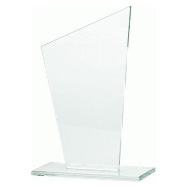 Glass trophy