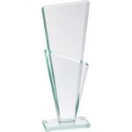 Glass trophy