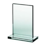 Glass trophy