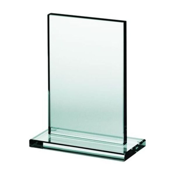 Glass trophy