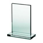 Glass trophy