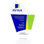 Glass trophy with LuxorJet color print - Image 2