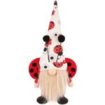 Gnome Ladybug Boy 24cm Spring Decoration - Image 2