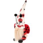 Gnome Ladybug Boy 24cm Spring Decoration - Image 3