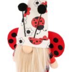 Gnome Ladybug Boy 24cm Spring Decoration - Image 4