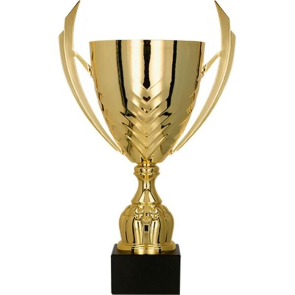 Gold metal cup